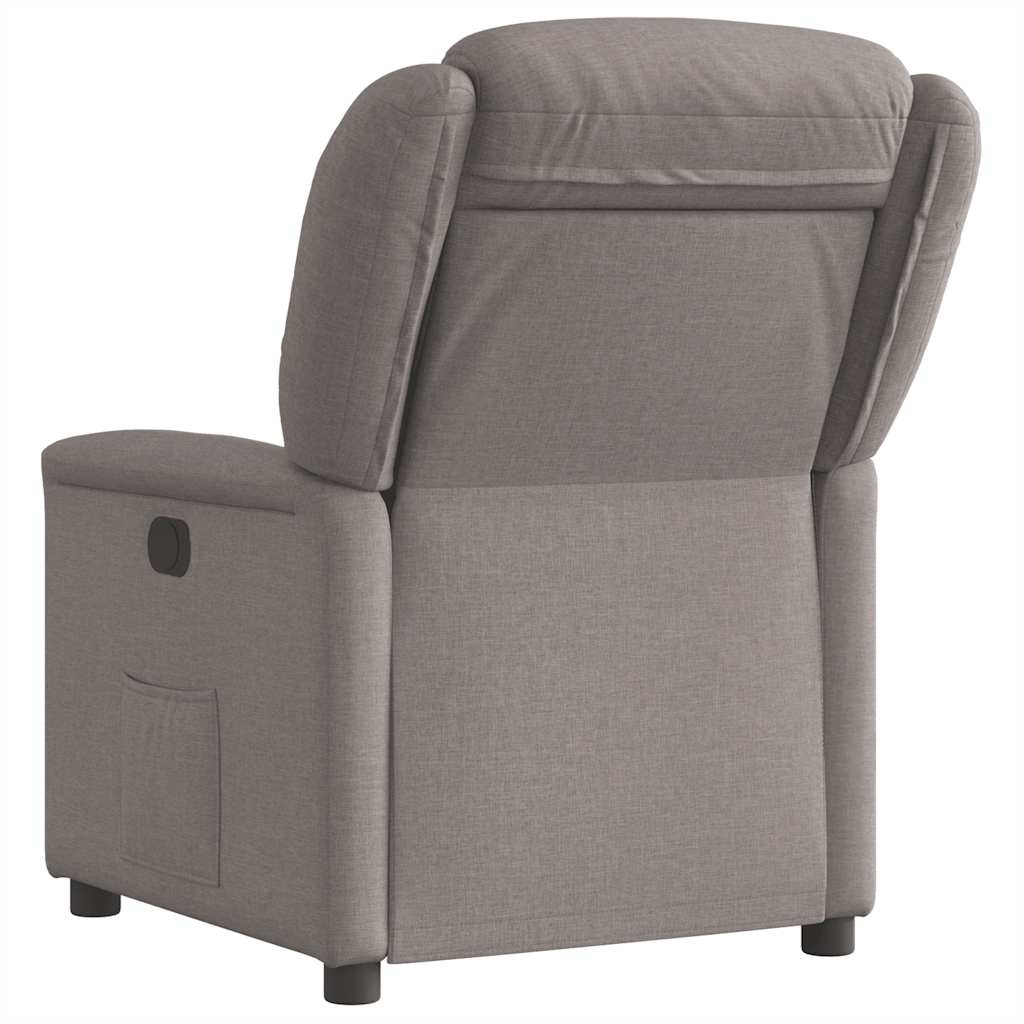 Fauteuil inclinable Taupe Tissu - XIOS