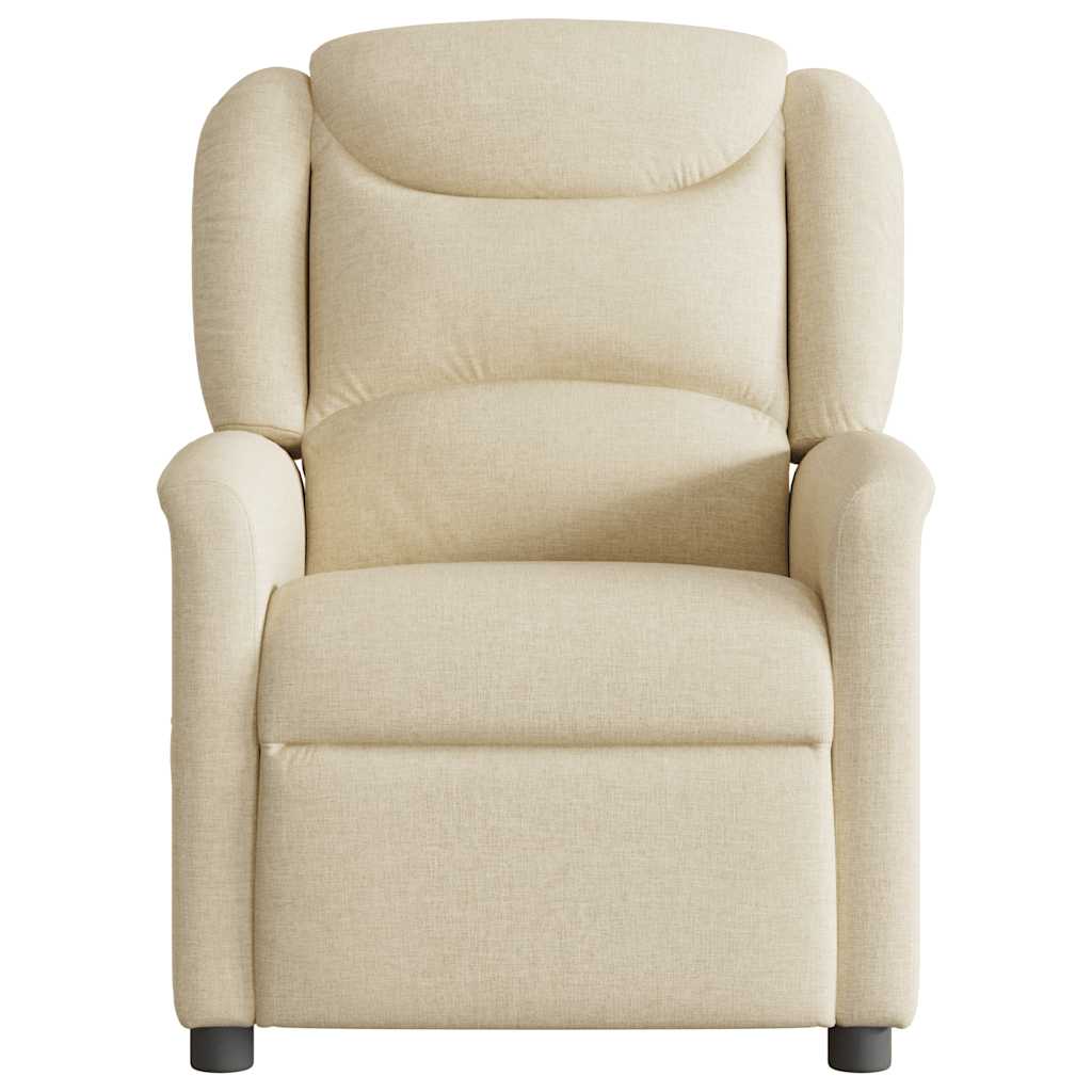 Fauteuil inclinable Crème Tissu - XIOS