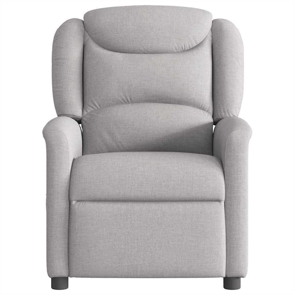 Fauteuil inclinable gris nuage tissu - XIOS