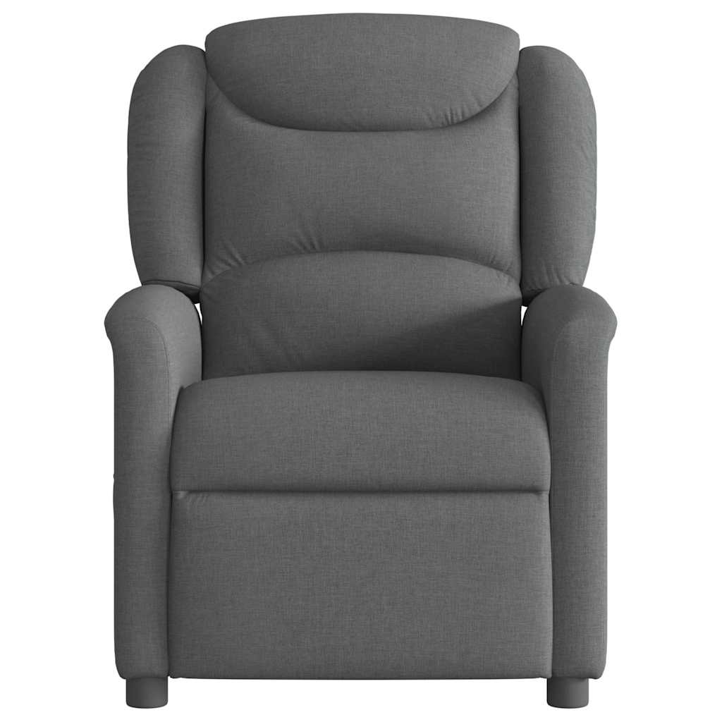 Fauteuil de massage inclinable Gris foncé Tissu - XIOS
