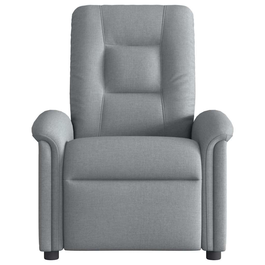 Fauteuil inclinable Gris clair Tissu - XIOS