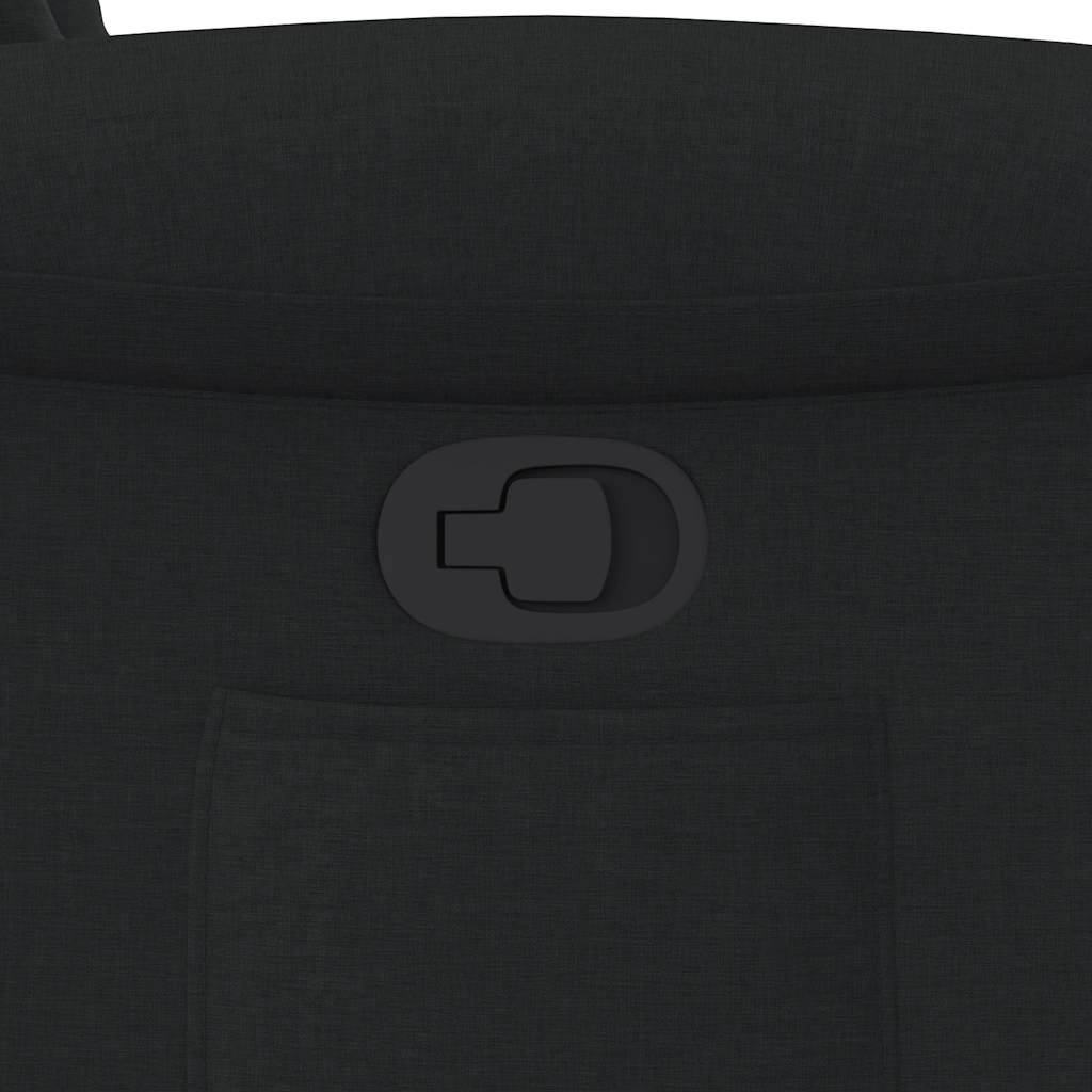 Fauteuil inclinable Noir Tissu - XIOS