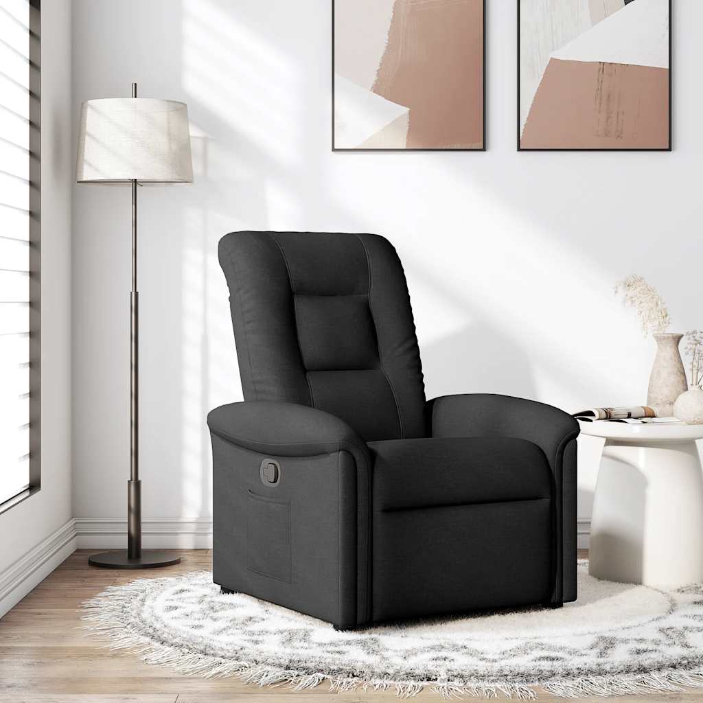 Fauteuil inclinable Noir Tissu - XIOS