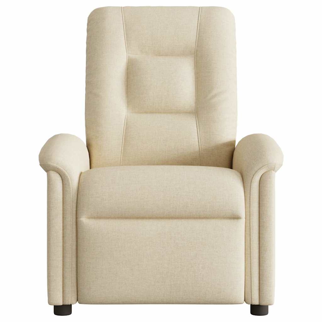 Fauteuil inclinable Crème Tissu - XIOS