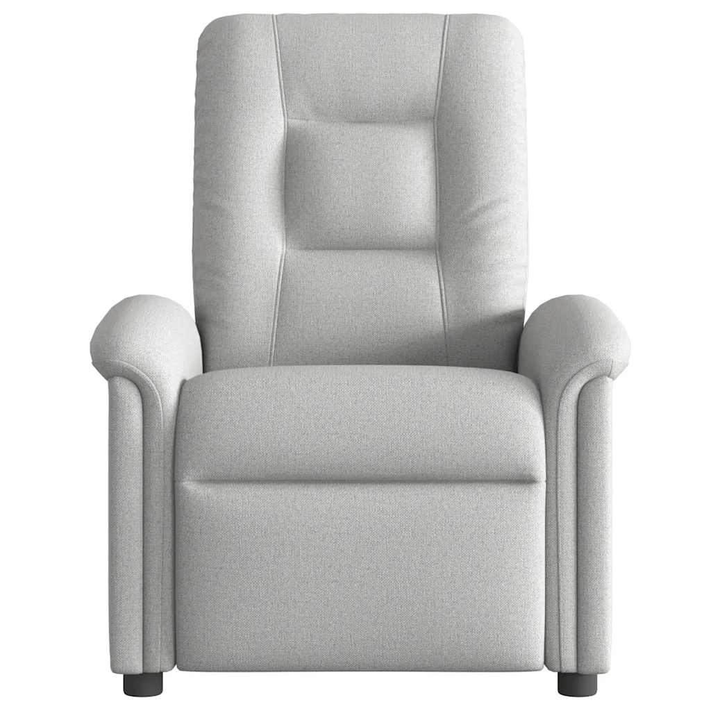 Fauteuil inclinable gris nuage tissu - XIOS