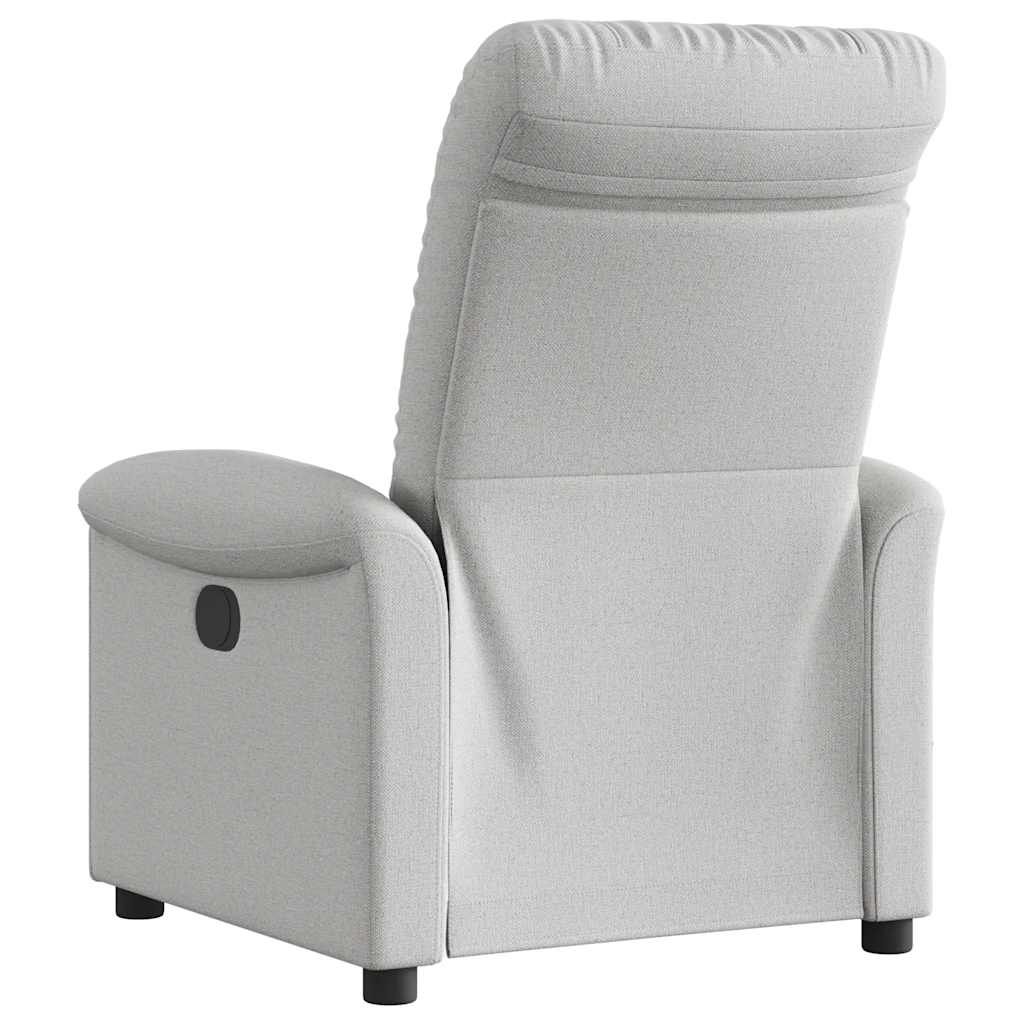 Fauteuil inclinable gris nuage tissu - XIOS