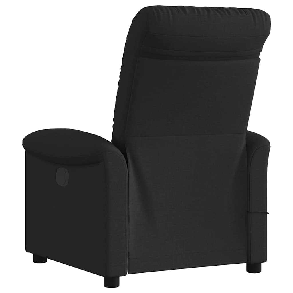 Fauteuil de massage inclinable Noir Tissu - XIOS