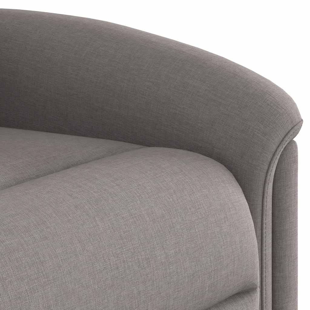 Fauteuil de massage inclinable Taupe Tissu - XIOS