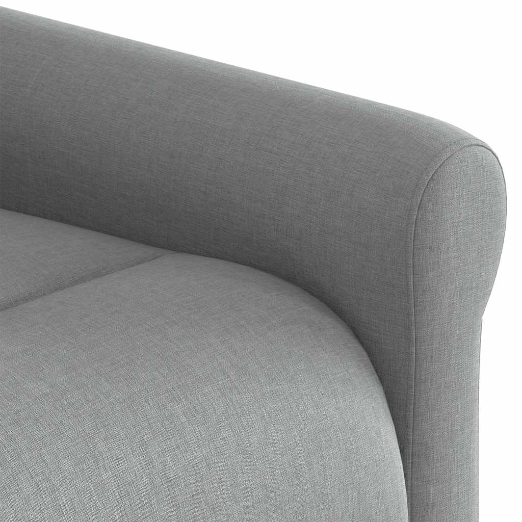 Fauteuil inclinable Gris clair Tissu - XIOS