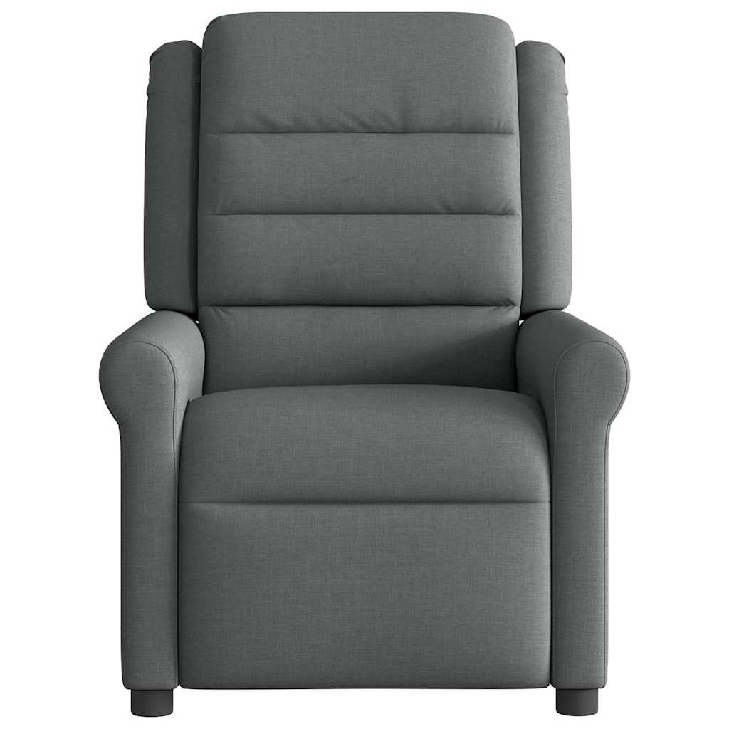 Fauteuil inclinable Gris foncé Tissu - XIOS