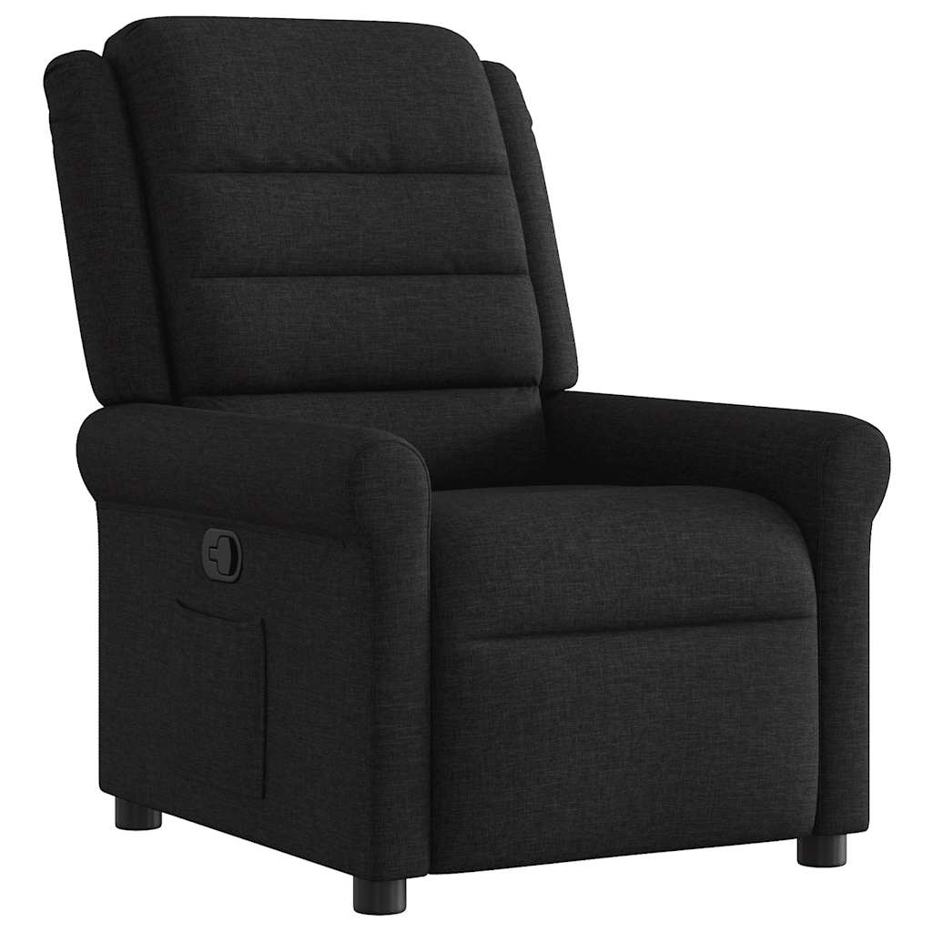 Fauteuil inclinable Noir Tissu - XIOS