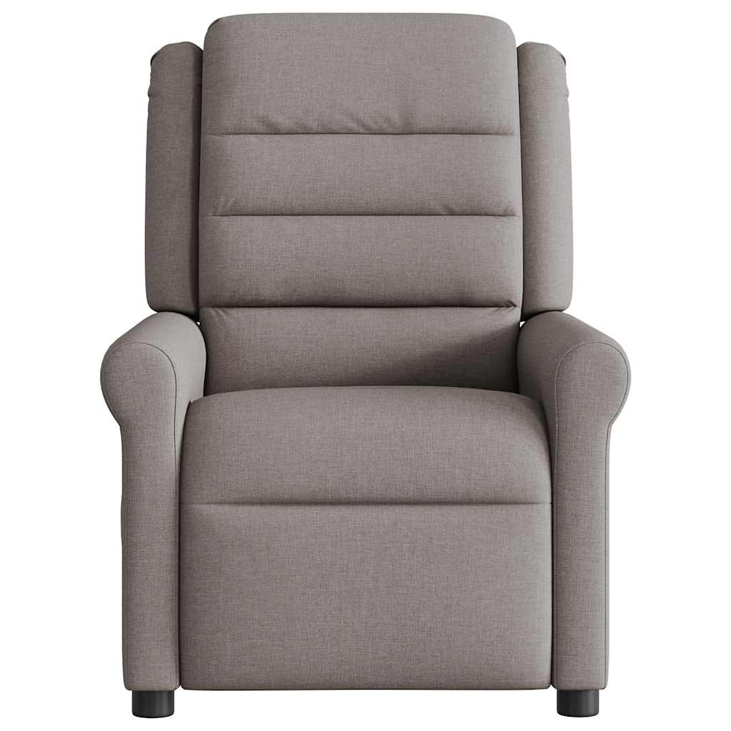 Fauteuil de massage inclinable Taupe Tissu - XIOS