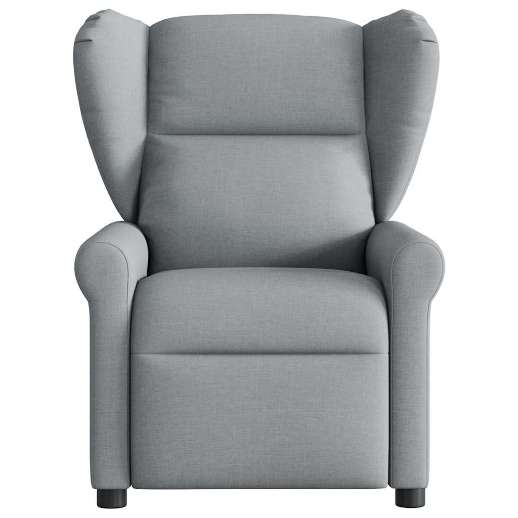 Fauteuil inclinable Gris clair Tissu - XIOS