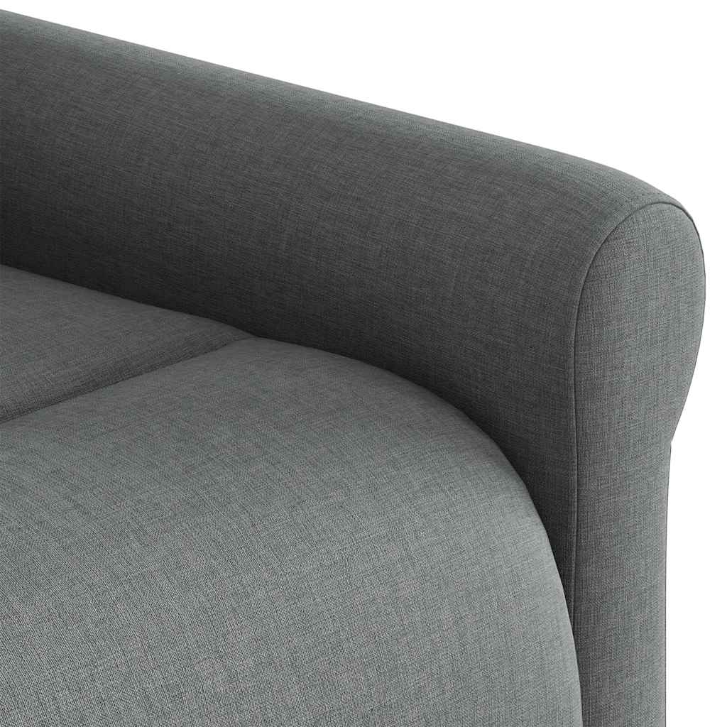 Fauteuil inclinable Gris foncé Tissu - XIOS