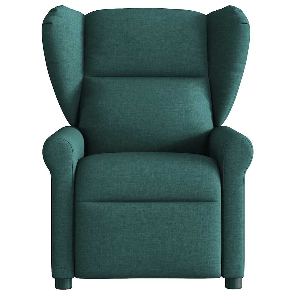 Fauteuil inclinable Vert foncé Tissu - XIOS