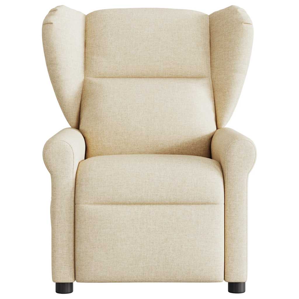 Fauteuil inclinable Crème Tissu - XIOS