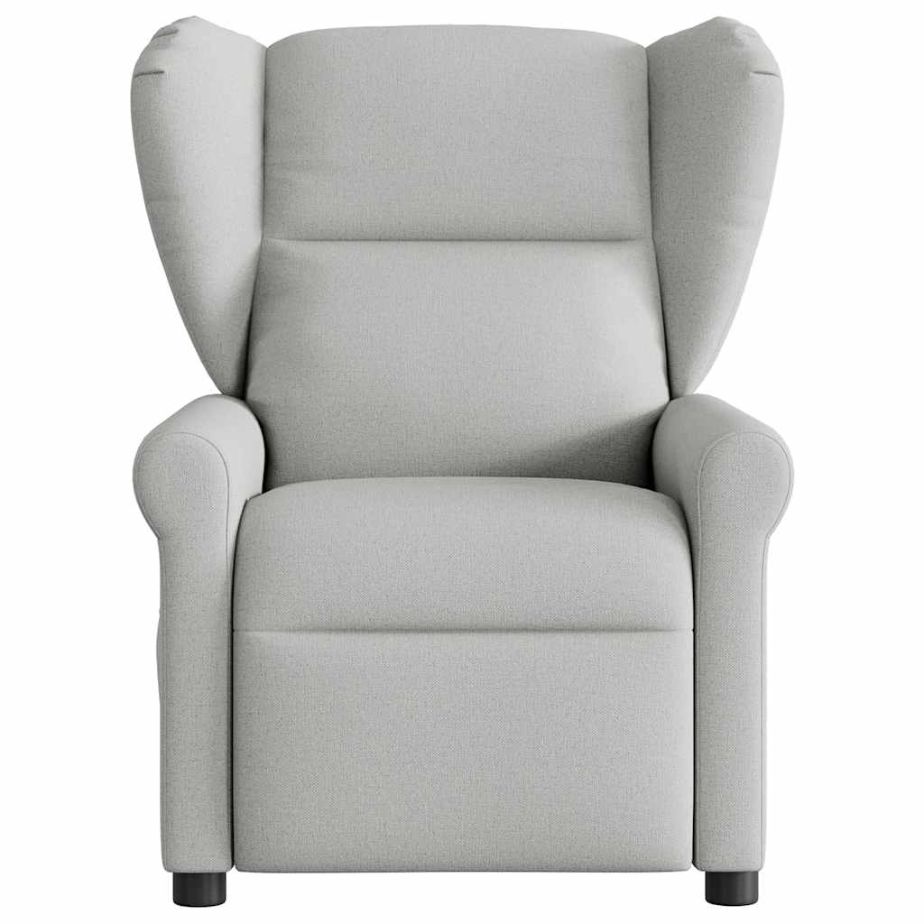 Fauteuil inclinable gris nuage tissu - XIOS
