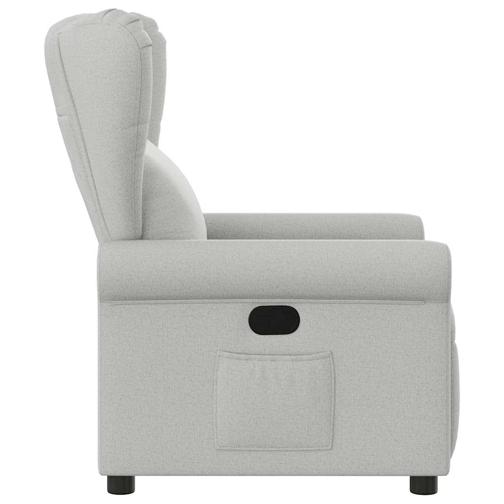 Fauteuil inclinable gris nuage tissu - XIOS