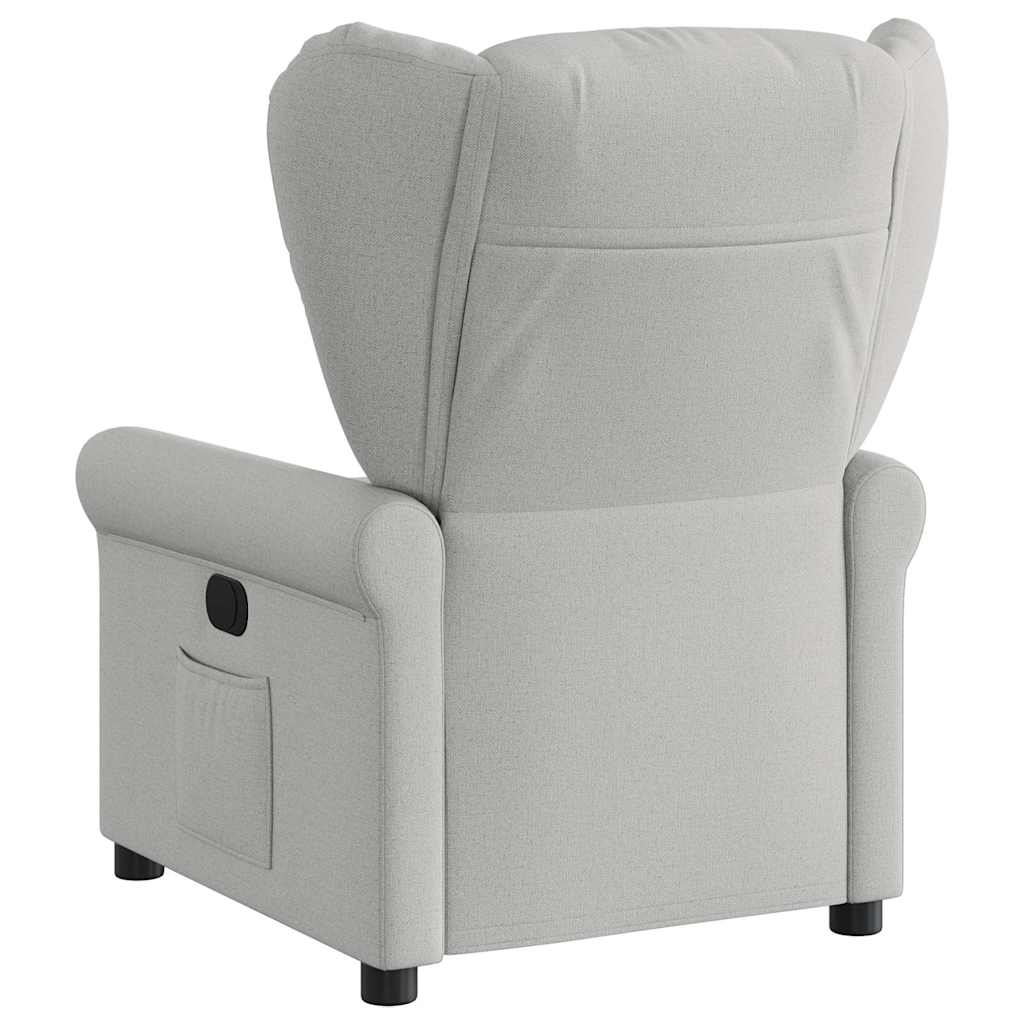 Fauteuil inclinable gris nuage tissu - XIOS