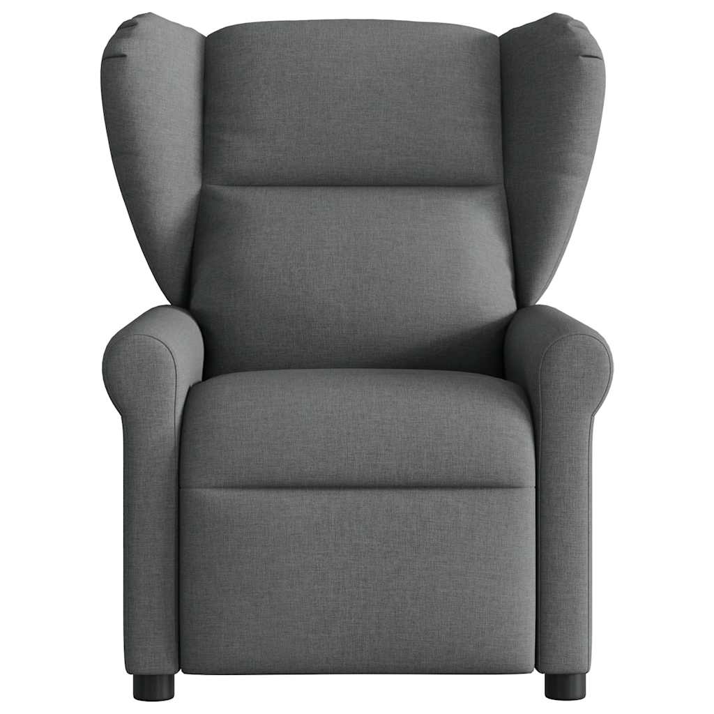 Fauteuil de massage inclinable Gris foncé Tissu - XIOS