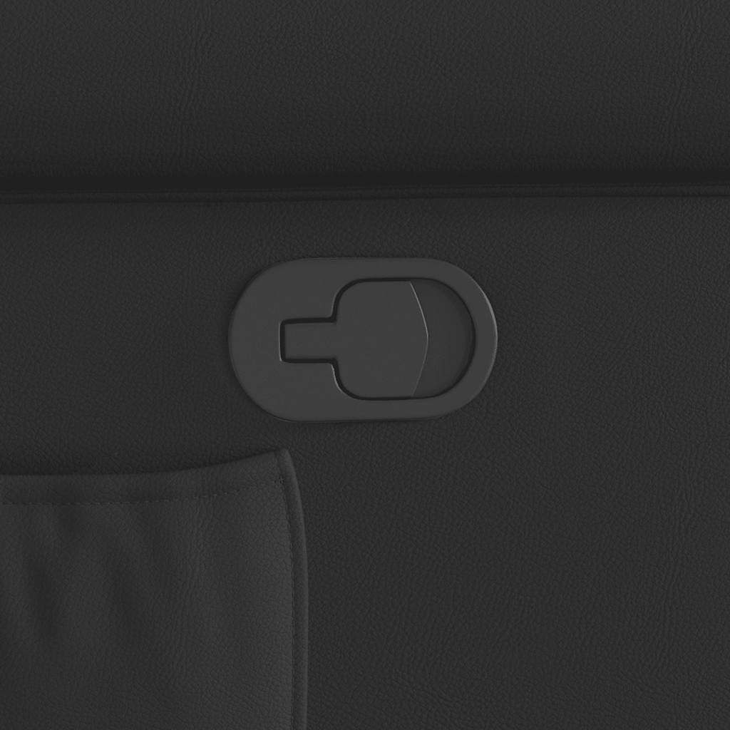 Fauteuil inclinable Marron brillant Similicuir - XIOS