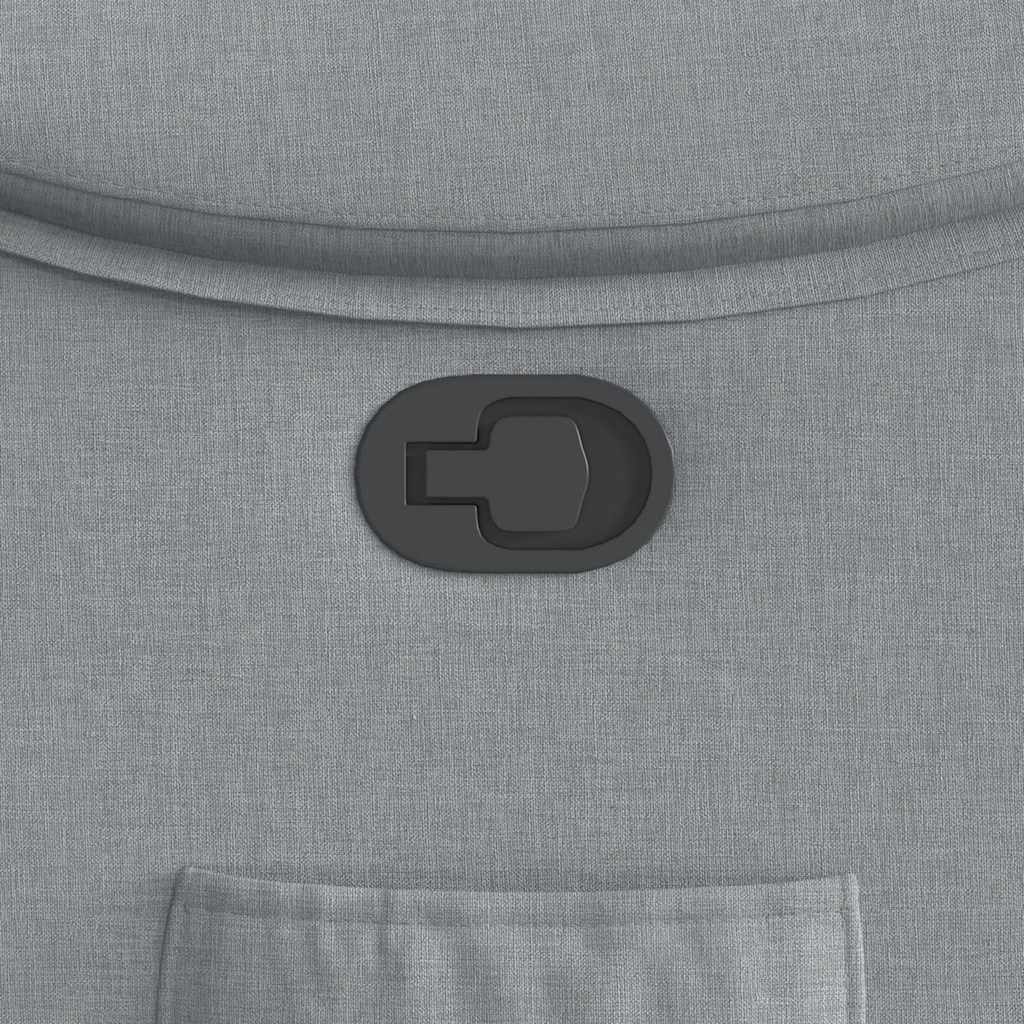 Fauteuil inclinable Gris clair Tissu - XIOS