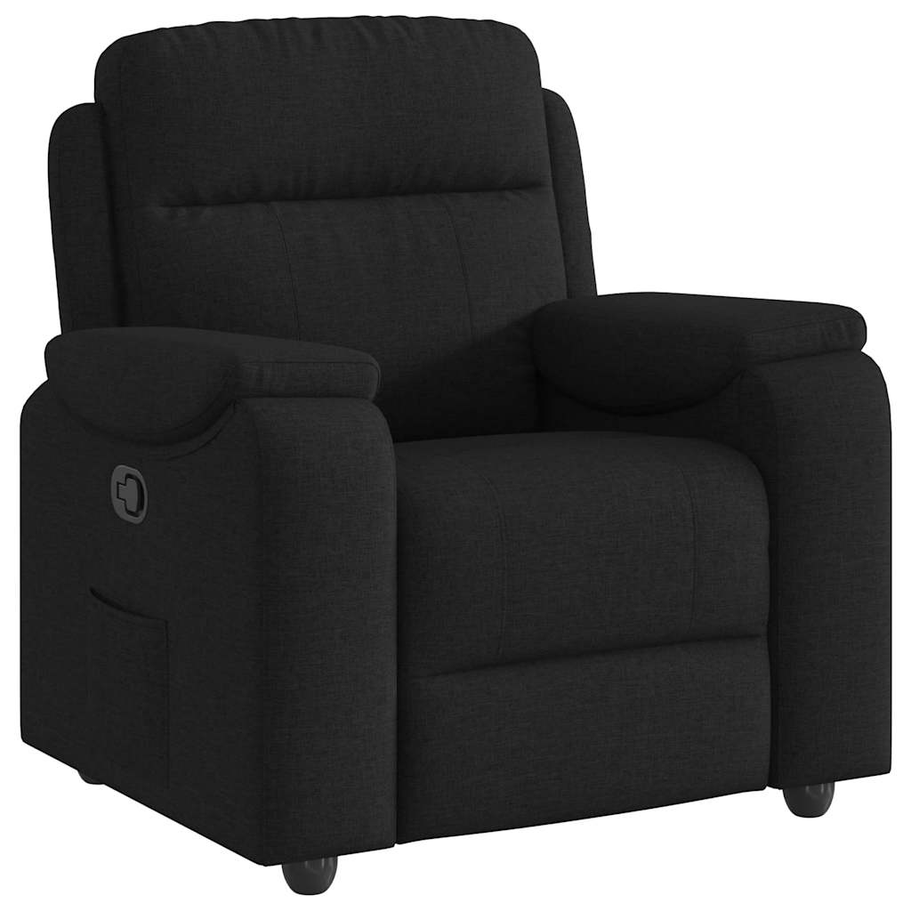 Fauteuil inclinable Noir Tissu - XIOS