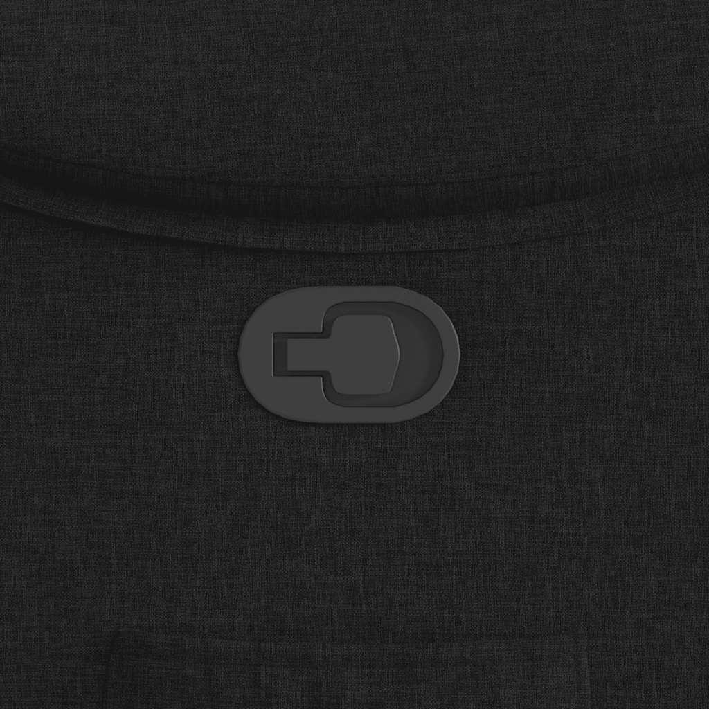 Fauteuil inclinable Noir Tissu - XIOS