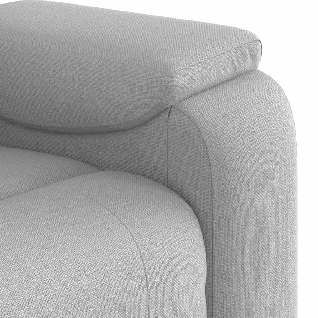Fauteuil inclinable gris nuage tissu - XIOS