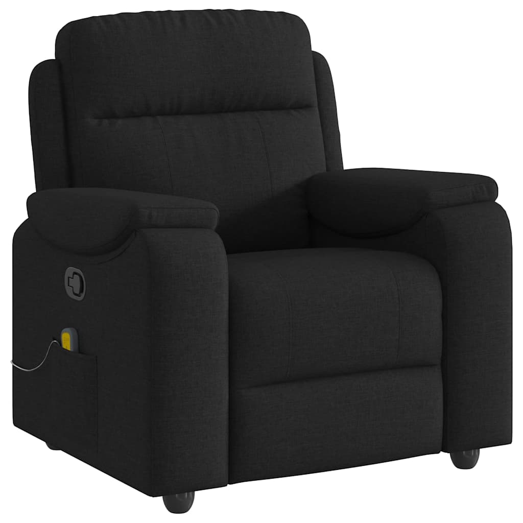 Fauteuil de massage inclinable Noir Tissu - XIOS