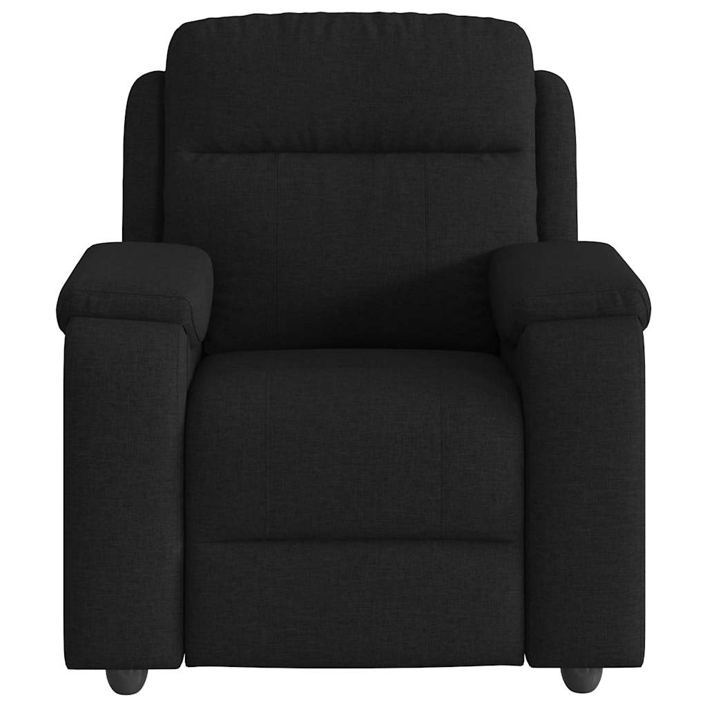 Fauteuil de massage inclinable Noir Tissu - XIOS