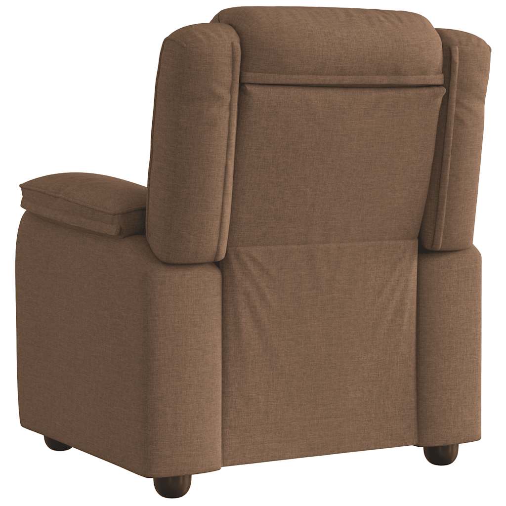 Fauteuil inclinable Marron Tissu - XIOS