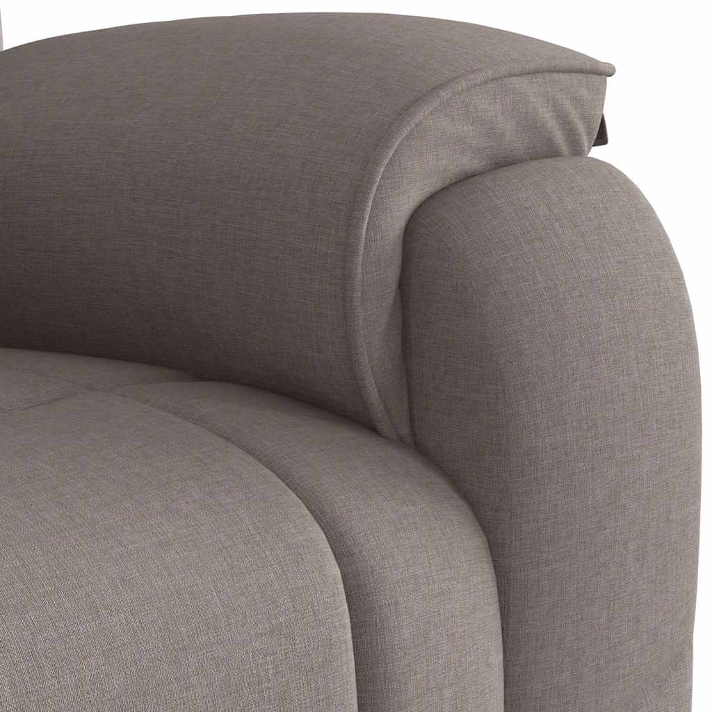 Fauteuil inclinable Taupe Tissu - XIOS