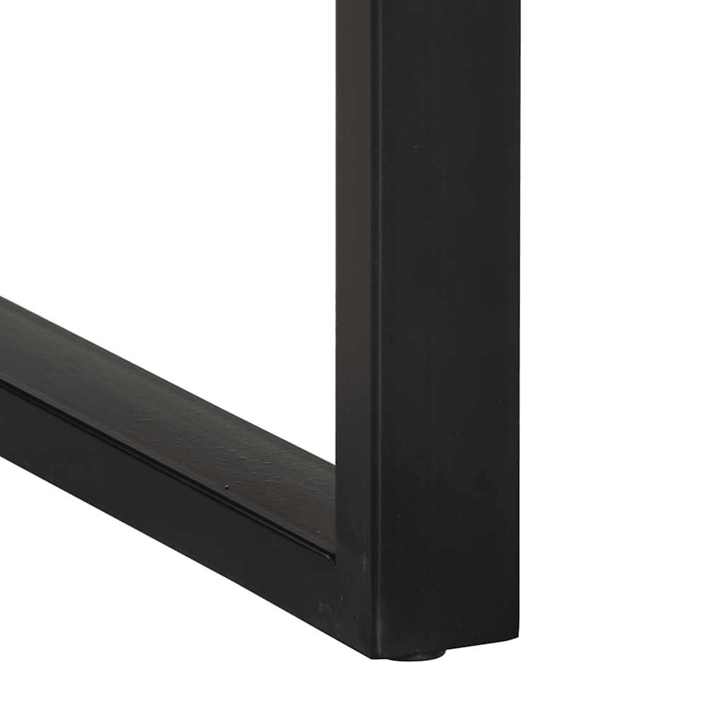 Armoire console multicolore 90x35x75cm bois massif récupération - XIOS