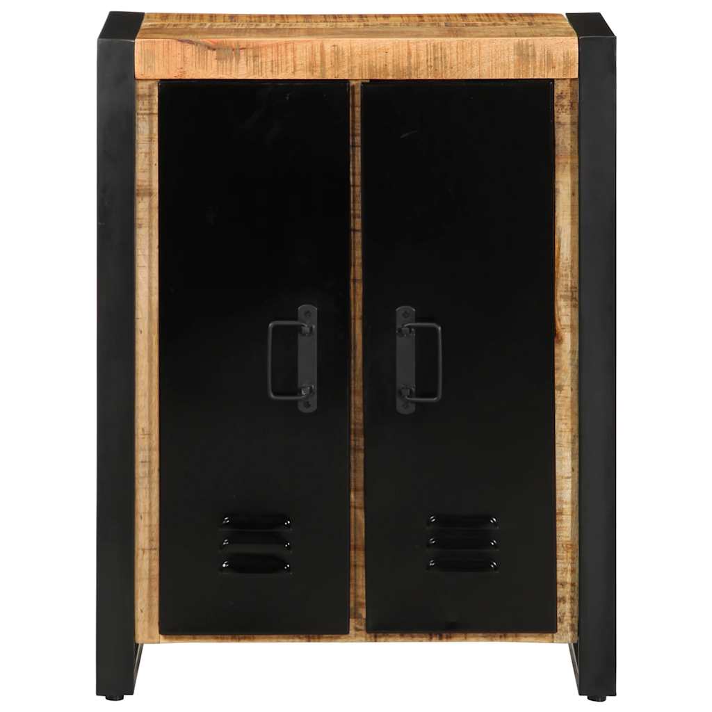 Buffet 55x35x70 cm bois de manguier brut massif - XIOS