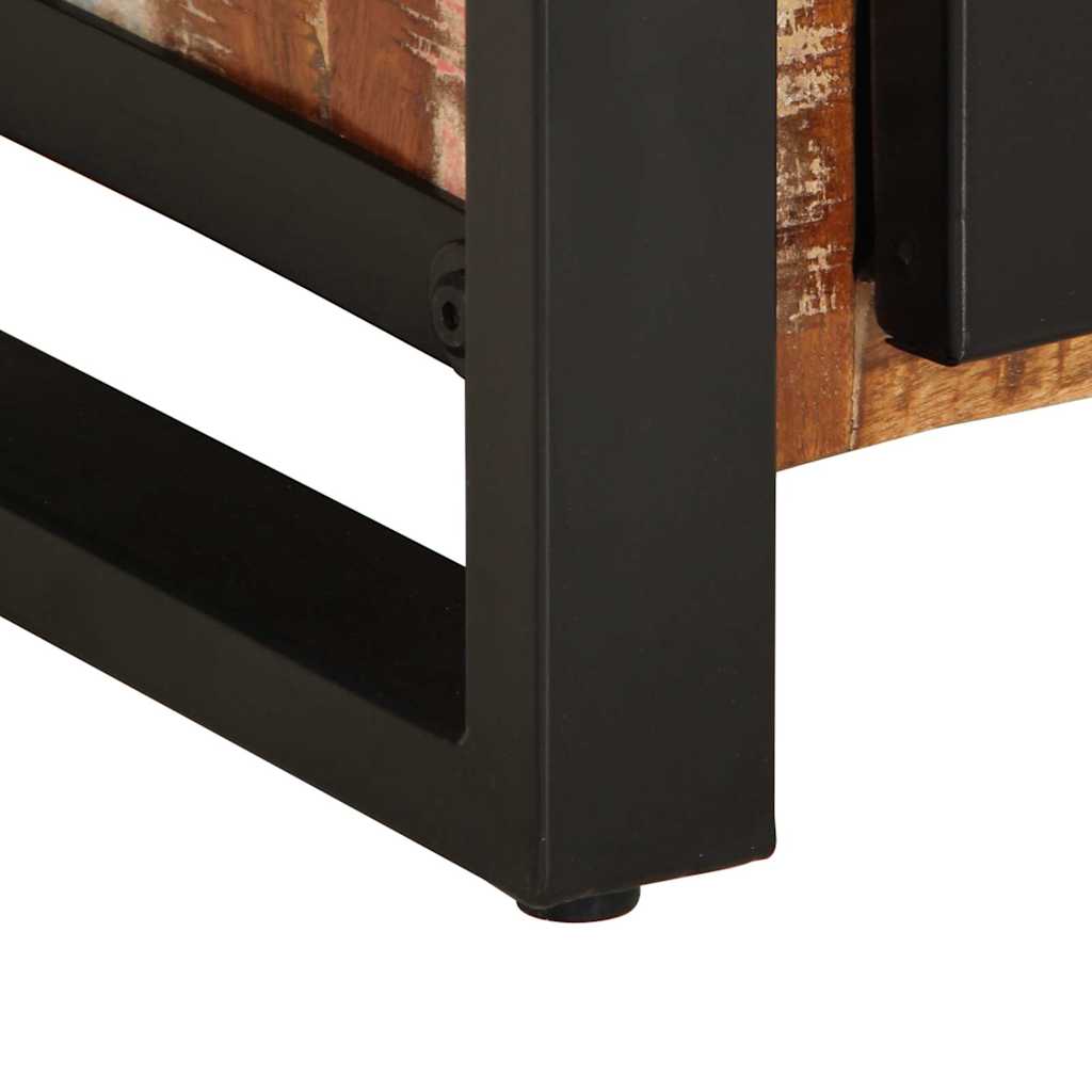 Buffet multicolore 55x35x70 cm bois massif récupération - XIOS