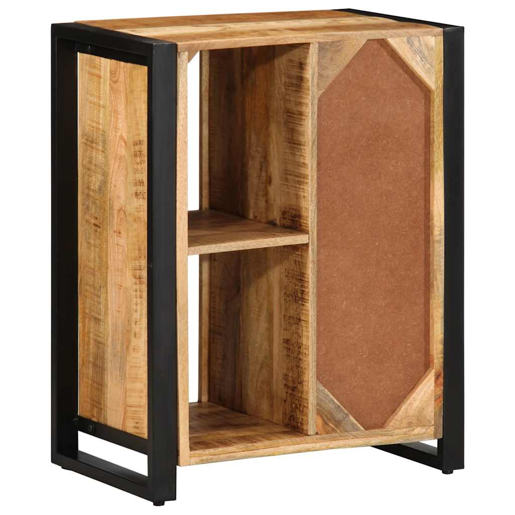 Buffet 55x35x70 cm bois de manguier brut massif - XIOS