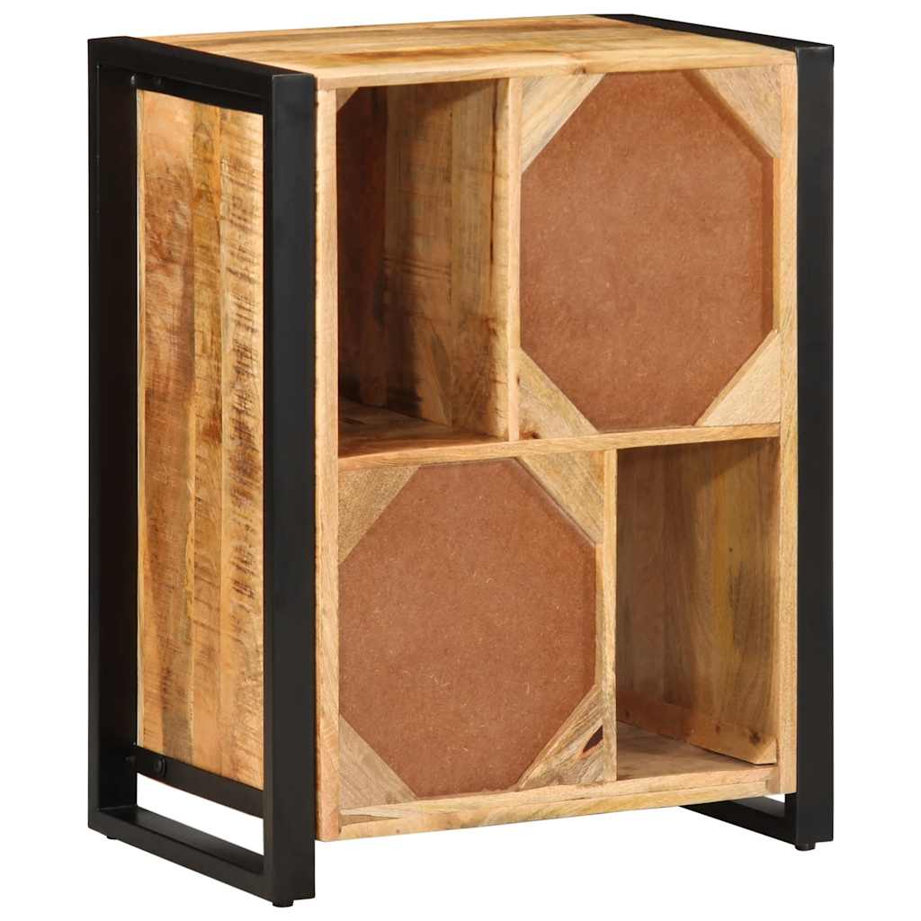 Buffet 55x35x70 cm bois de manguier brut massif - XIOS