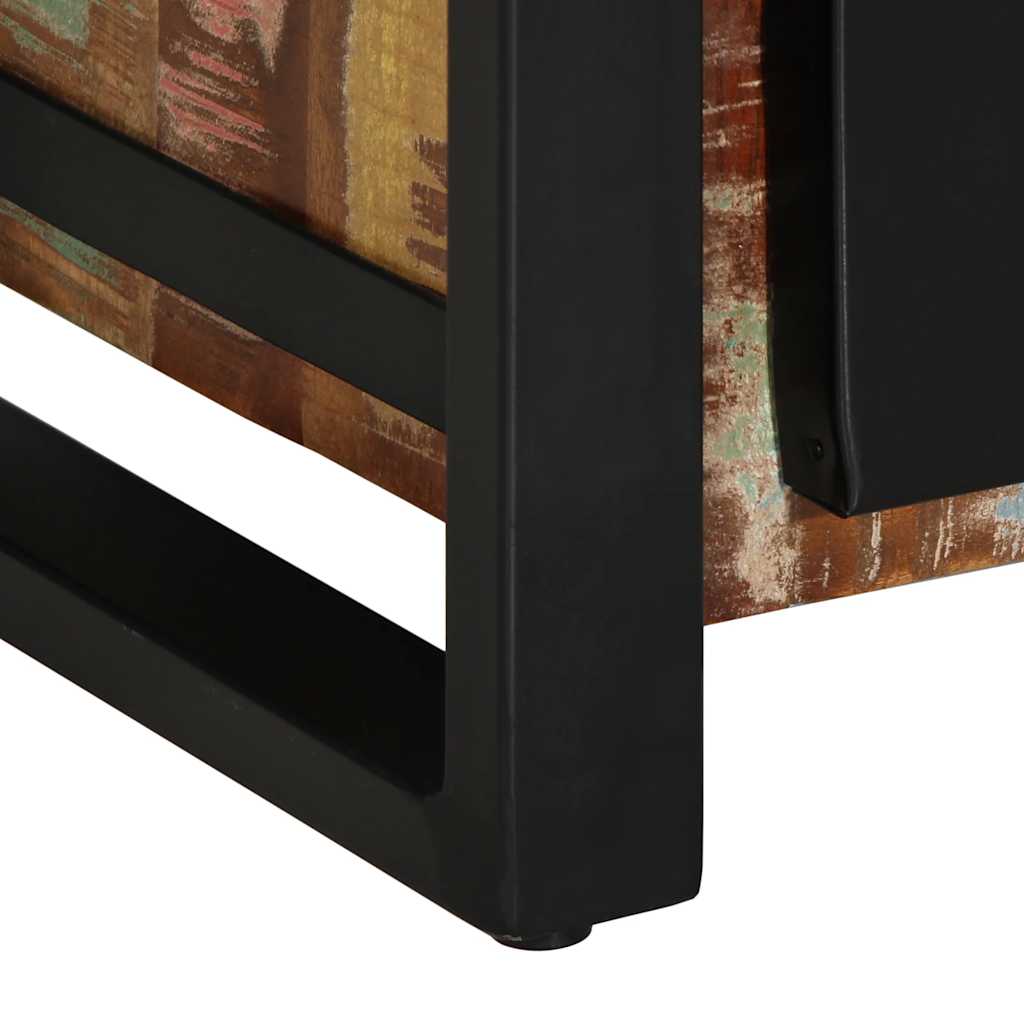 Meuble à tiroirs multicolore 50x35x70 cm en bois massif recyclé - XIOS