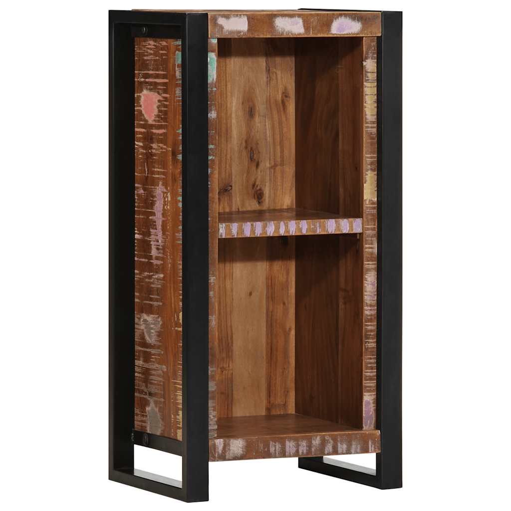 Table de chevet 40x30x80 cm bois massif de récupération - XIOS