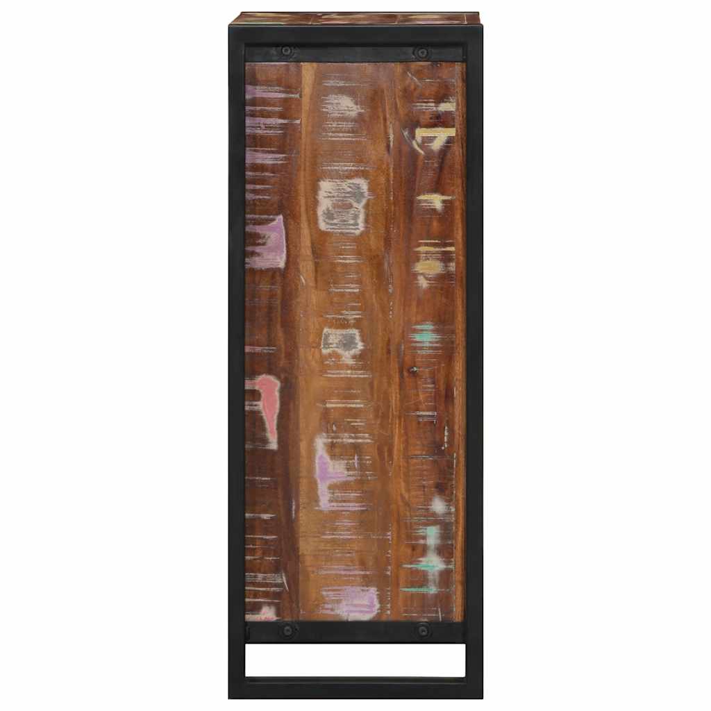 Table de chevet 40x30x80 cm bois massif de récupération - XIOS