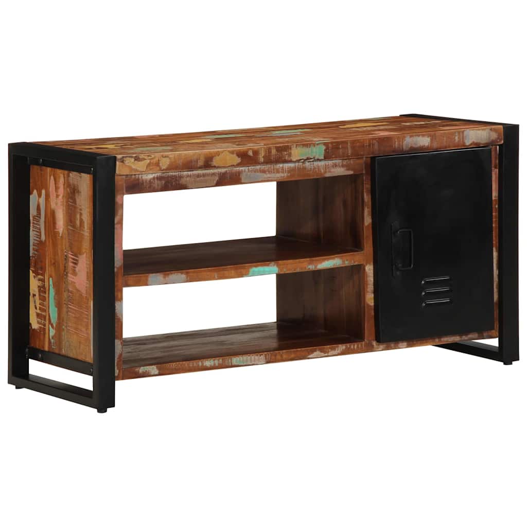 Banc à chaussures Multicolore Bois massif de récupération - XIOS