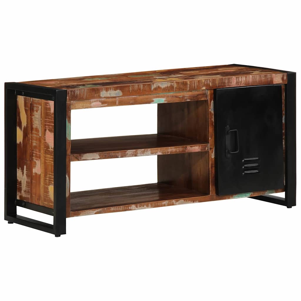 Banc à chaussures Multicolore Bois massif de récupération - XIOS