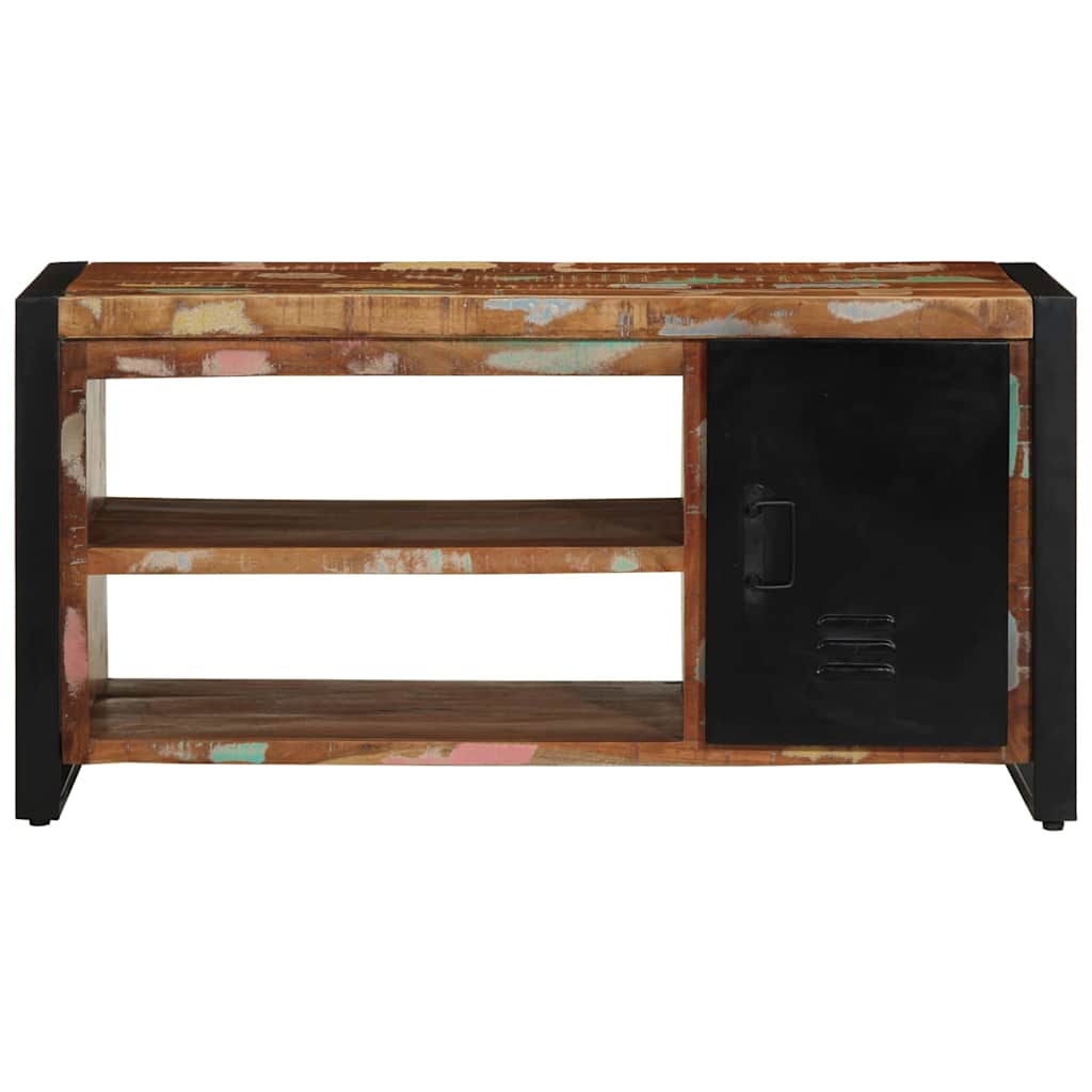 Banc à chaussures Multicolore Bois massif de récupération - XIOS