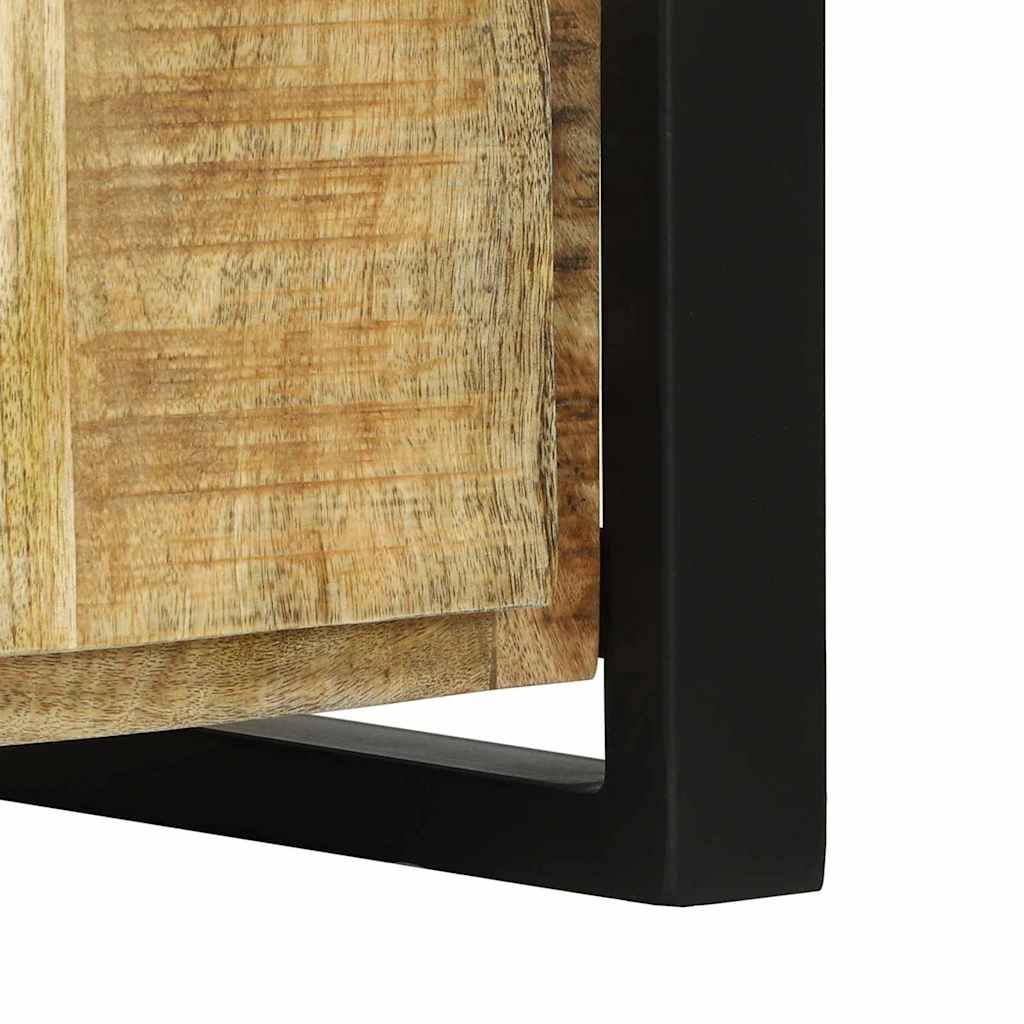 Cabinet Banc Marron 100 x 35 x 50 cm Bois de manguier massif - XIOS