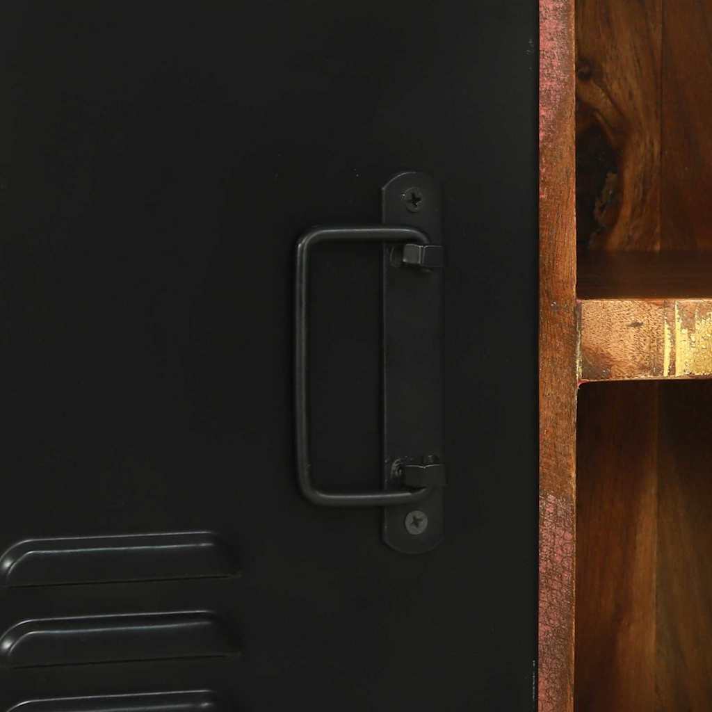 Cabinet Banc Multicolore Bois massif de récupération - XIOS