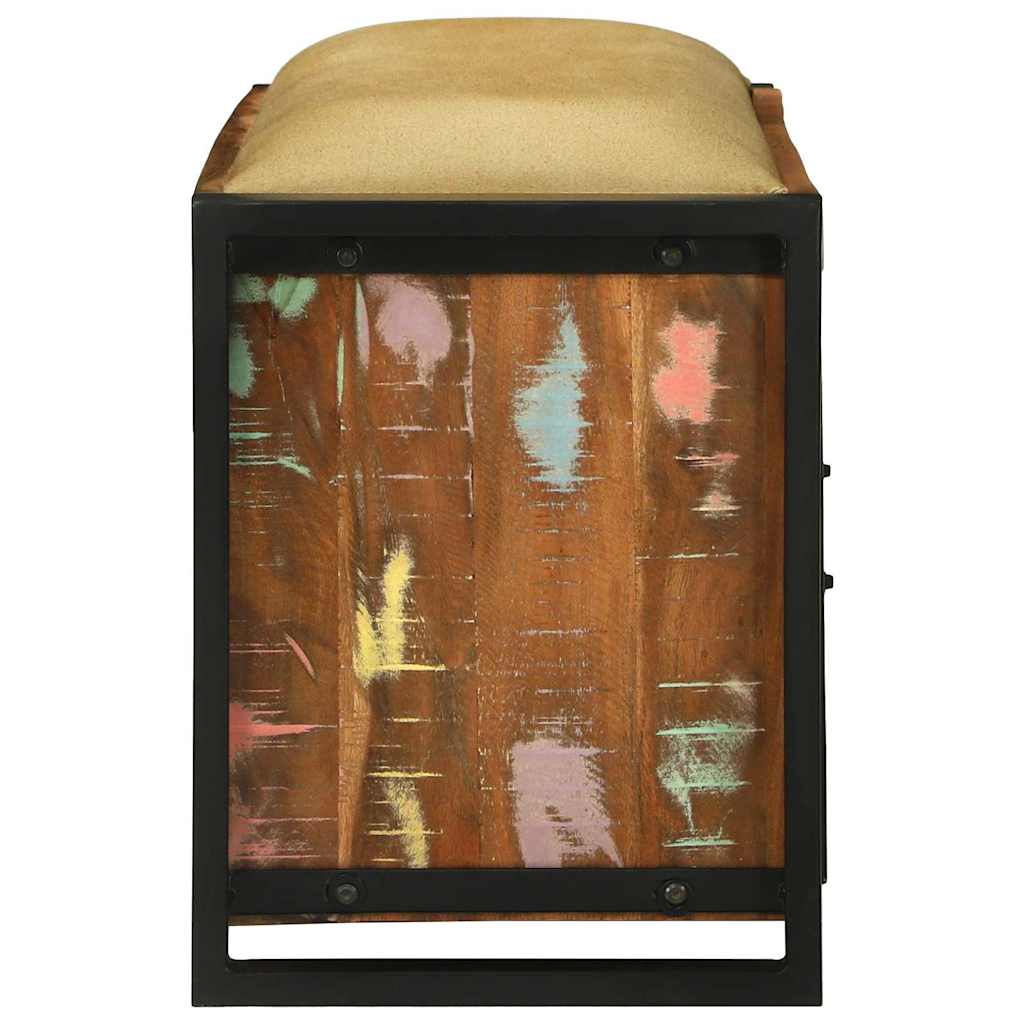 Banc de rangement Multicolore Bois massif de récupération - XIOS