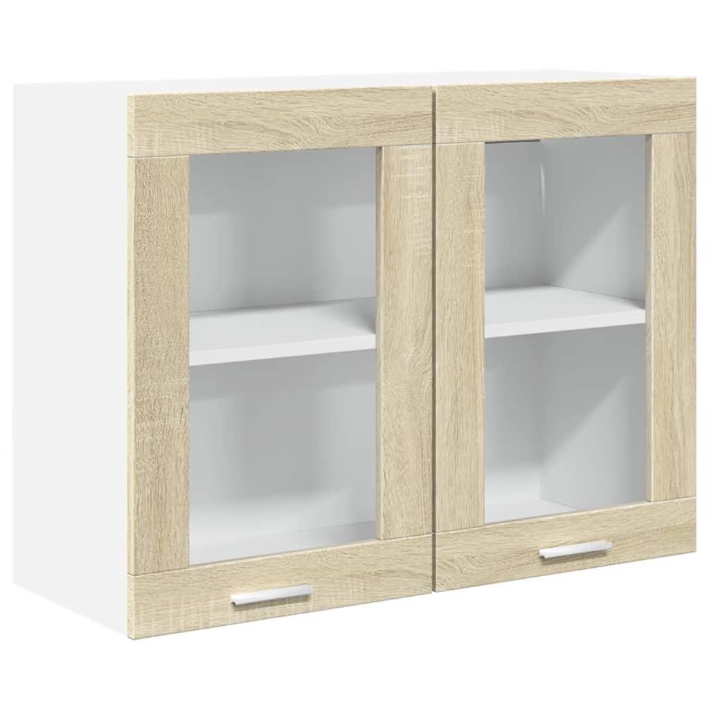 Ensemble de 4 meubles de cuisine "Lyon" en chêne Sonoma - XIOS