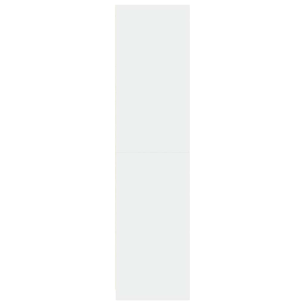 Garde-robe Blanc 30x50x200 cm Bois d'ingénierie - XIOS