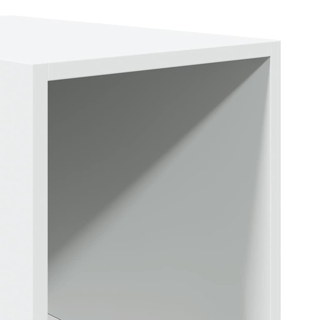 Garde-robe Blanc 30x50x200 cm Bois d'ingénierie - XIOS